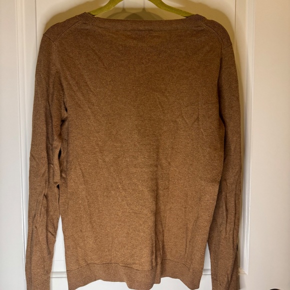J Crew Mercantile Brown Sweater with Poodle Design Sz S - Picture 3 of 7